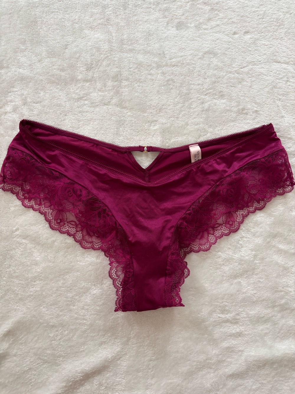 Victoria Secret pink lace panties